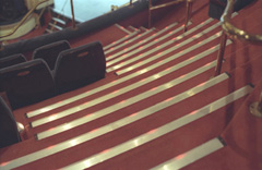 His Majestys Theatre Dress Circle Steplights.